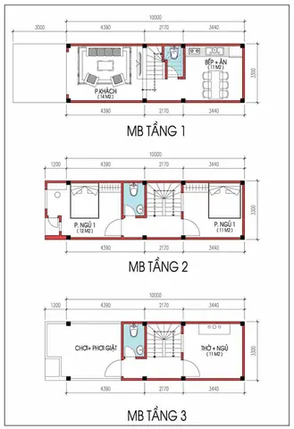 Thiết Kế Nhà 2 Tầng 3x10m: Mẫu Đẹp, Công Năng Tối Ưu & Giải Pháp Kiến Trúc Thông Minh