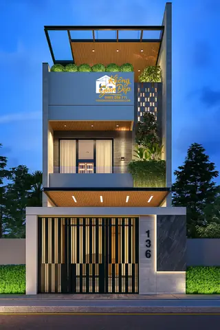Thiết Kế Nhà 3 Tầng 5x25m: Mẫu Đẹp, Công Năng Chi Tiết & Dự Toán Chi Phí