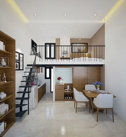 Top 15+ Ý Tưởng Thiết Kế Nhà 30m2 Có Gác Lửng Đẹp, Tối Ưu Không Gian Sống