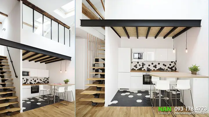 Top 15+ Ý Tưởng Thiết Kế Nhà 30m2 Có Gác Lửng Đẹp, Tối Ưu Không Gian Sống