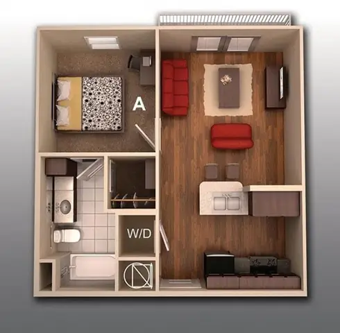 Thiết Kế Nhà 40m2 1 Phòng Ngủ: Mẫu Đẹp, Tối Ưu Không Gian & Chi Phí