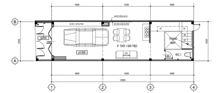 Thiết Kế Nhà 4x11 Có Thang Máy: Mẫu Đẹp, Tối Ưu Diện Tích & Công Năng