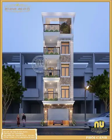 Thiết Kế Nhà 5x10m Có Thang Máy: Giải Pháp Tối Ưu Diện Tích Cho Ngôi Nhà Sang Trọng Thiết Kế Nhà 5x10m Có Thang Máy: Giải Pháp Tối Ưu Diện Tích Cho Ngôi Nhà Sang Trọng