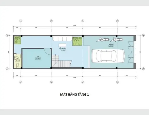 Thiết Kế Nhà 5x16 Có Gara: Tuyển Chọn Mẫu Đẹp, Tối Ưu Diện Tích & Công Năng Thiết Kế Nhà 5x16 Có Gara: Tuyển Chọn Mẫu Đẹp, Tối Ưu Diện Tích & Công Năng