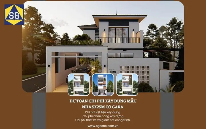Thiết Kế Nhà 5x25m Có Gara: Mẫu Đẹp, Công Năng Tối Ưu Và Lưu Ý Quan Trọng Thiết Kế Nhà 5x25m Có Gara: Mẫu Đẹp, Công Năng Tối Ưu Và Lưu Ý Quan Trọng