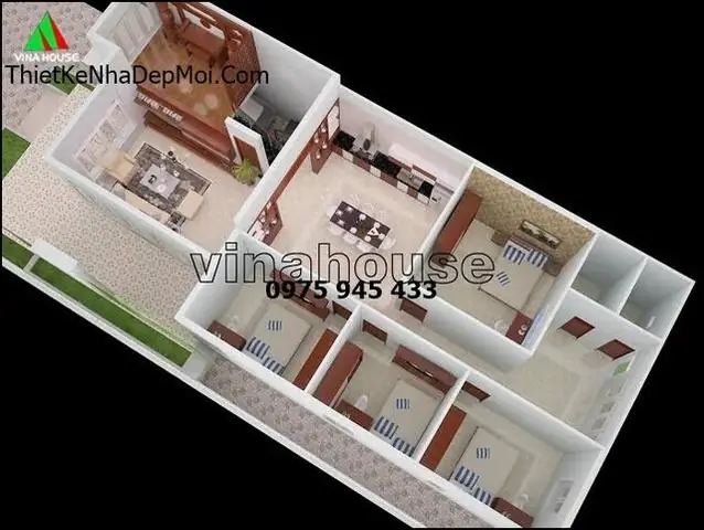 20+ Mẫu Nhà Cấp 4 Mặt Tiền 9m Đẹp Ấn Tượng & Hợp Phong Thủy 2024