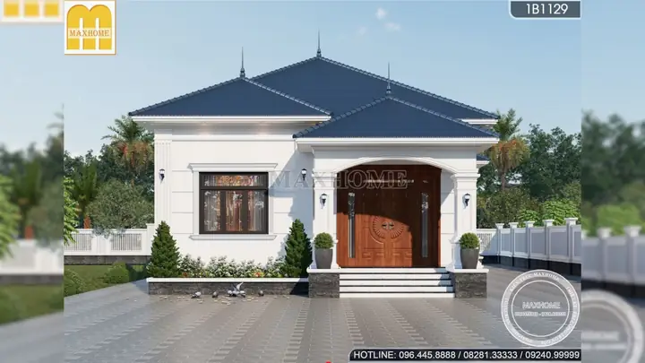 20+ Mẫu Nhà Cấp 4 Mặt Tiền 9m Đẹp Ấn Tượng & Hợp Phong Thủy 2024