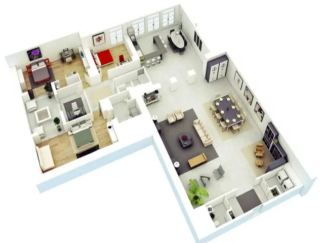 Thiết Kế Nội Thất Chung Cư 100m2 Đẹp: Mẫu & Ý Tưởng Tối Ưu Không Gian