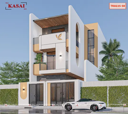 Mẫu Thiết Kế Nhà Mặt Tiền 7.5m Đẹp, Hiện Đại Và Công Năng Tối Ưu