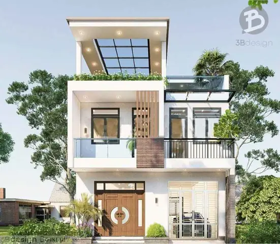 Mẫu Thiết Kế Nhà Mặt Tiền 7.5m Đẹp, Hiện Đại Và Công Năng Tối Ưu