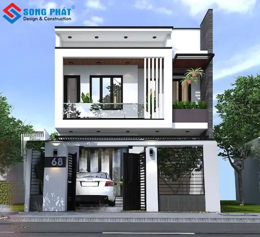 Mẫu Thiết Kế Nhà Mặt Tiền 7.5m Đẹp, Hiện Đại Và Công Năng Tối Ưu