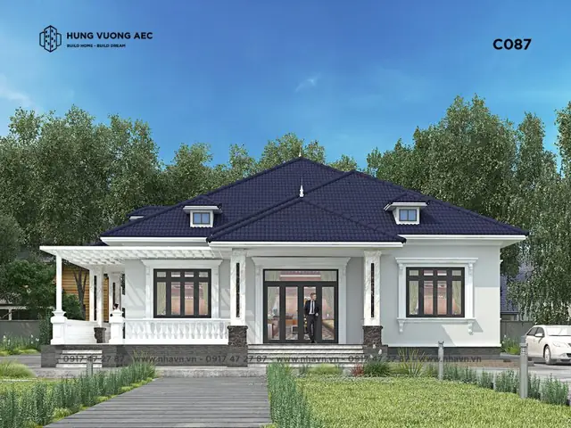 Thiết Kế Nhà 1 Mái: Mẫu Đẹp, Ưu Điểm & Lưu Ý Quan Trọng