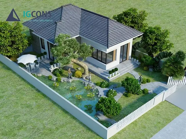 Mẫu Nhà Ở Quê Đẹp: Thiết Kế Nhà Cấp 4 Nông Thôn Hiện Đại & Chi Phí Hợp Lý Mẫu Nhà Ở Quê Đẹp: Thiết Kế Nhà Cấp 4 Nông Thôn Hiện Đại & Chi Phí Hợp Lý