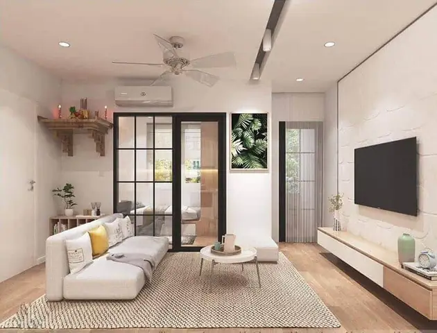 30+ Mẫu Thiết Kế Nhà Ống 1 Tầng 5x25m Đẹp, Tối Ưu Công Năng & Thẩm Mỹ 2025