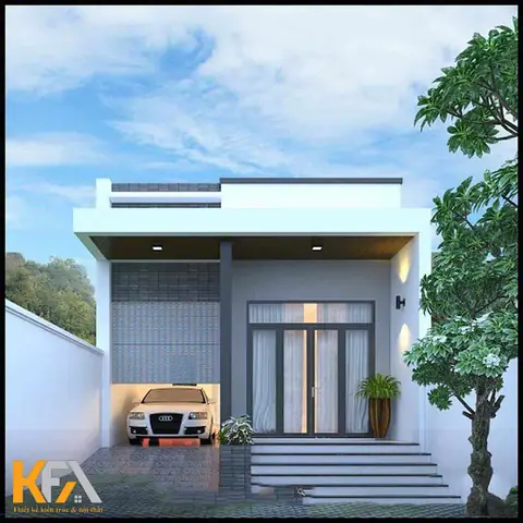 Top Mẫu Thiết Kế Nhà Ống 1 Tầng Đẹp, Tiện Nghi & Tối Ưu Chi Phí
