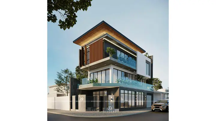 Top Mẫu Thiết Kế Nhà Phố 2 Mặt Tiền 6x20m Đẹp, Hiện Đại & Tối Ưu Không Gian