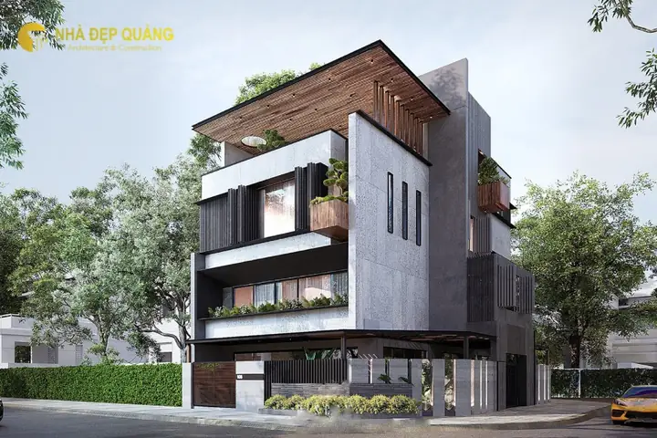 Top Mẫu Thiết Kế Nhà Phố 2 Mặt Tiền 6x20m Đẹp, Hiện Đại & Tối Ưu Không Gian