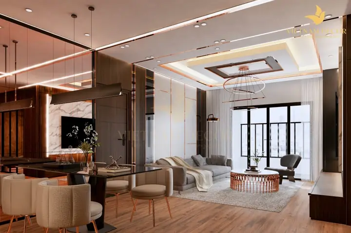 Top 25+ Mẫu Thiết Kế Nội Thất Chung Cư 100m2 Đẹp, Sang Trọng Theo Xu Hướng Mới Nhất