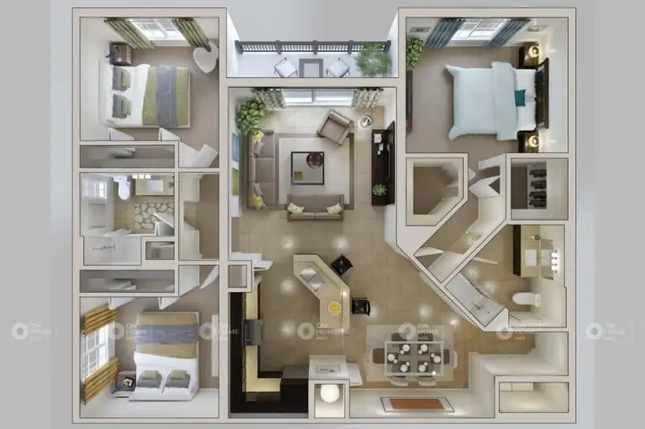 60+ Mẫu Thiết Kế Nội Thất Chung Cư 90m2 Đẹp, Hiện Đại & Tiện Nghi 60+ Mẫu Thiết Kế Nội Thất Chung Cư 90m2 Đẹp, Hiện Đại & Tiện Nghi