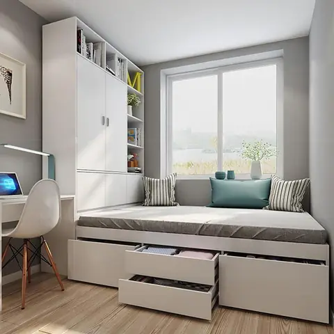 Thiết Kế Phòng Ngủ 6m2: 35+ Mẫu Đẹp & Bí Quyết Tối Ưu Không Gian Nhỏ