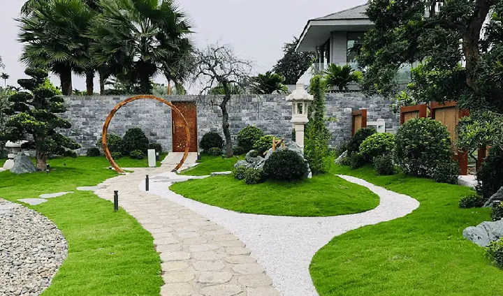 Thiết Kế Sân Vườn 100m2: Mẫu Đẹp, Ý Tưởng Hiện Đại & Tối Ưu Không Gian