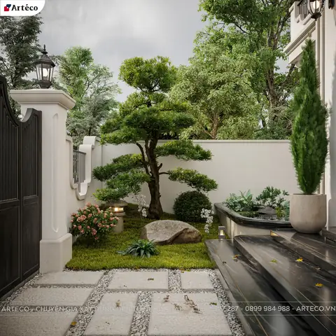 Thiết Kế Sân Vườn Nhỏ: Ý Tưởng Đẹp & Bí Quyết Cho Mọi Diện Tích