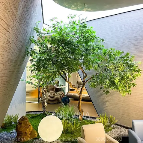 Tiểu Cảnh Khô Giếng Trời: Ý Tưởng Thiết Kế & Cách Thi Công Đơn Giản