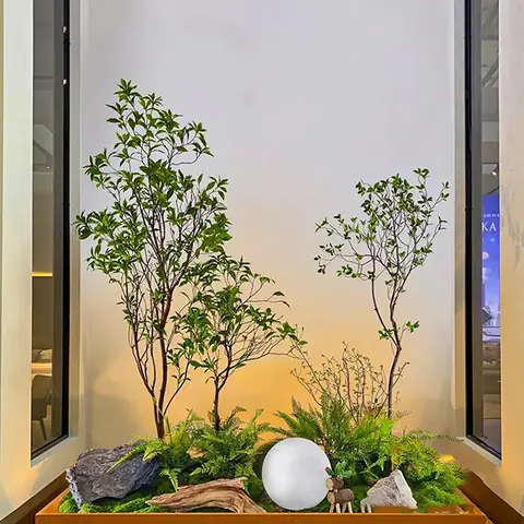 Tiểu Cảnh Khô Giếng Trời: Ý Tưởng Thiết Kế & Cách Thi Công Đơn Giản