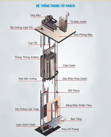 Tìm Hiểu Toàn Diện Về Thang Máy: Cấu Tạo, Nguyên Lý Hoạt Động Và Phân Loại
