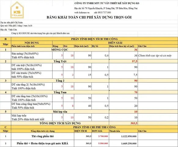 Hướng Dẫn Tính Chi Phí Xây Nhà Online Chi Tiết & Chuẩn Xác Nhất