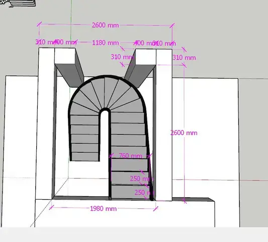 Hướng Dẫn Chi Tiết Cách Tính Toán Cầu Thang Có Cốn Chuẩn Xác