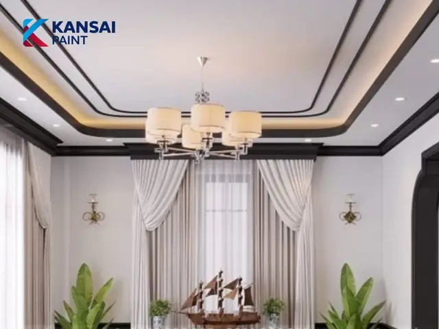Sơn Trần Nhà Màu Gì Đẹp, Sang Trọng & Hợp Xu Hướng 2025