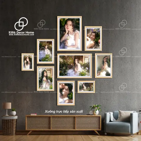 Trang Trí Ảnh Treo Tường: Ý Tưởng, Cách Thực Hiện Và Lựa Chọn Khung Phù Hợp