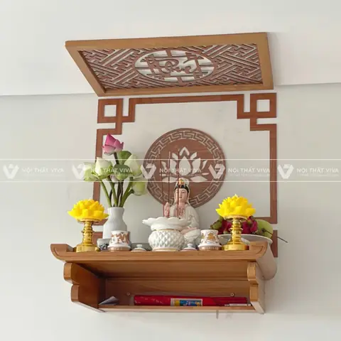 Hướng Dẫn Chi Tiết Cách Trang Trí Bàn Thờ Mẹ Quan Âm Đẹp Và Chuẩn Phong Thủy