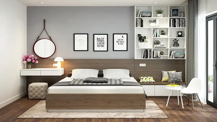 25+ Ý Tưởng Trang Trí Đầu Giường Đơn Giản, Tạo Điểm Nhấn Phòng Ngủ