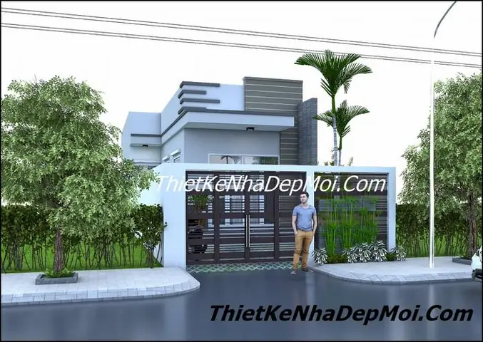 35+ Mẫu Trang Trí Mặt Tiền Nhà Ống 1 Tầng Đẹp & Lưu Ý Thiết Kế