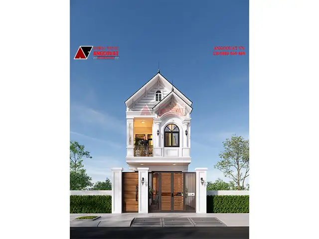 99+ Mẫu Trang Trí Mặt Tiền Nhà Ống 2 Tầng Mái Thái Đẹp Hiện Đại 2026