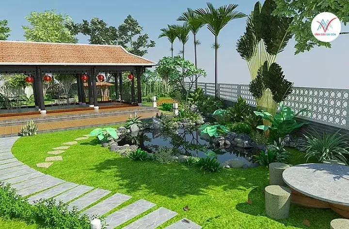 50+ Ý Tưởng Trang Trí Sân Trước Nhà Đẹp, Đơn Giản & Ấn Tượng Theo Xu Hướng