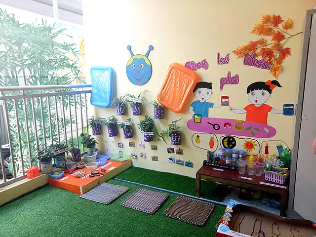 Ý Tưởng Trang Trí Trải Nghiệm Sáng Tạo Cho Góc Học Tập Mầm Non Độc Đáo