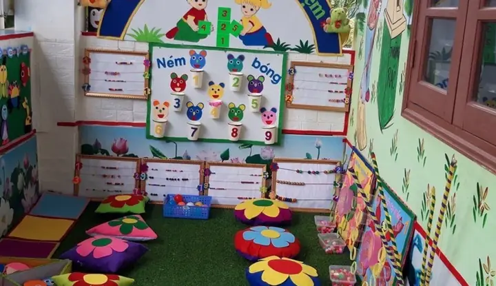 Ý Tưởng Trang Trí Trải Nghiệm Sáng Tạo Cho Góc Học Tập Mầm Non Độc Đáo