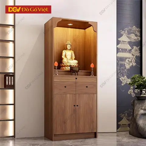 Top 100+ Mẫu Tủ Thờ Gỗ Đẹp, Hiện Đại, Hợp Phong Thủy Giá Tốt 2025