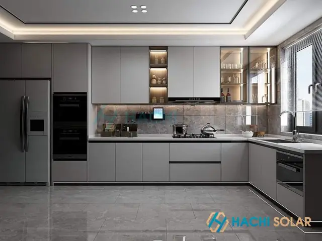 Tủ Bếp Chữ L Có Cửa Sổ: Mẫu Đẹp, Thiết Kế Thông Minh & Kinh Nghiệm Chọn Lựa