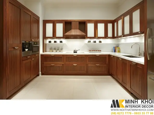 Tủ Bếp Gỗ Căm Xe: Mẫu Đẹp, Báo Giá Chi Tiết Và Kinh Nghiệm Chọn Lựa