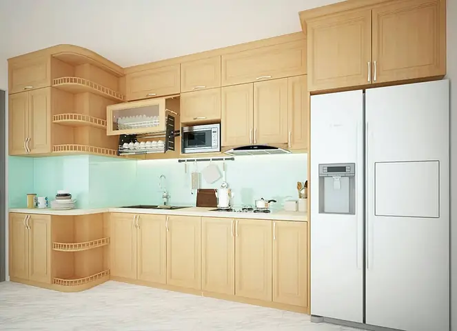 Tủ Bếp Gỗ Sồi Nga: Giá Cập Nhật & Kinh Nghiệm Chọn Mua Đẹp, Bền