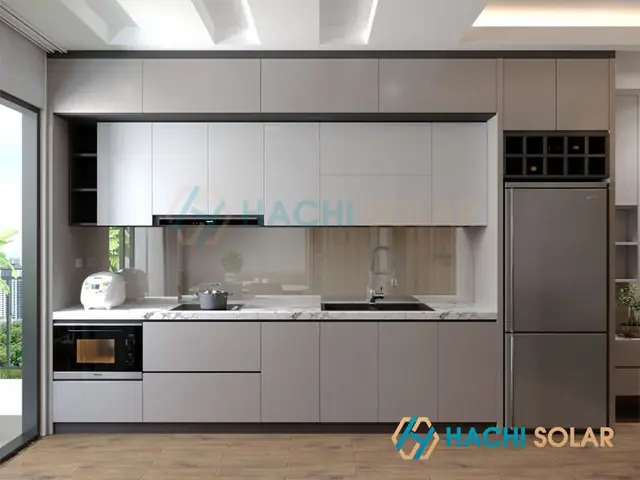 Tủ Bếp Hiện Đại Chữ I: Mẫu Đẹp, Giá Tốt & Cách Bố Trí Thông Minh