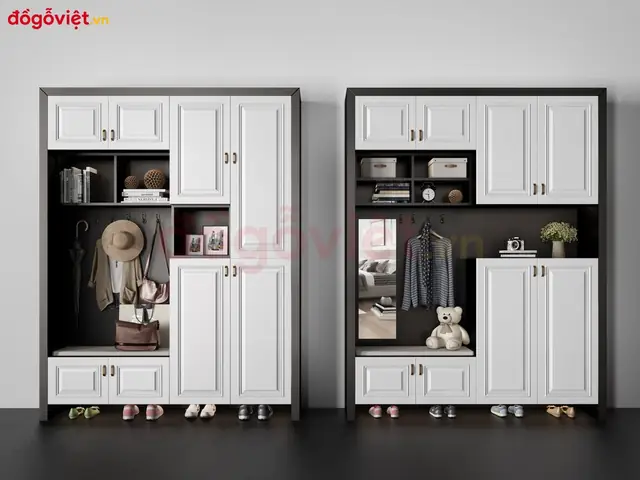 Tủ Giày Tân Cổ Điển: Mẫu Mã Đẹp, Giá Tốt & Hướng Dẫn Chọn Mua Chuẩn