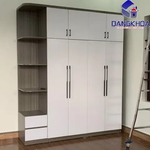 Top 100+ Mẫu Tủ Quần Áo Có Kệ Đẹp, Hiện Đại & Bền Bỉ Cập Nhật 2024