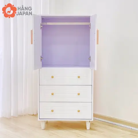 Tủ Quần Áo Màu Tím: Mẫu Mã, Phối Đồ & Lựa Chọn Hợp Phong Thủy