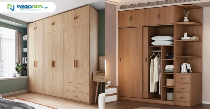 Tủ Quần Áo Phòng Ngủ: Cách Bố Trí Hợp Phong Thủy, Tối Ưu Không Gian Và Chọn Mẫu Đẹp Tủ Quần Áo Phòng Ngủ: Cách Bố Trí Hợp Phong Thủy, Tối Ưu Không Gian Và Chọn Mẫu Đẹp