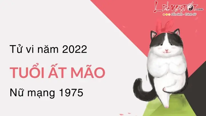 Tử Vi Trọn Đời Tuổi Ất Mão 1975 Nữ Mạng: Mệnh Gì, Hợp Màu Gì, Sự Nghiệp & Tình Duyên